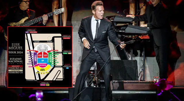 Conoce cuáles son las puertas de ingreso, horarios y setlist para el concierto de Luis Miguel en Lima.