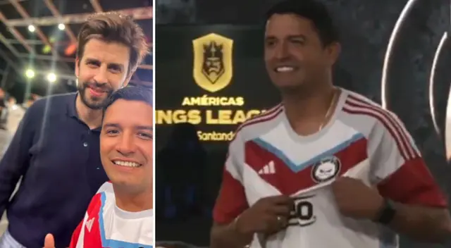 Reimond Manco posó con Gerard Piqué y fanáticos enloquecen