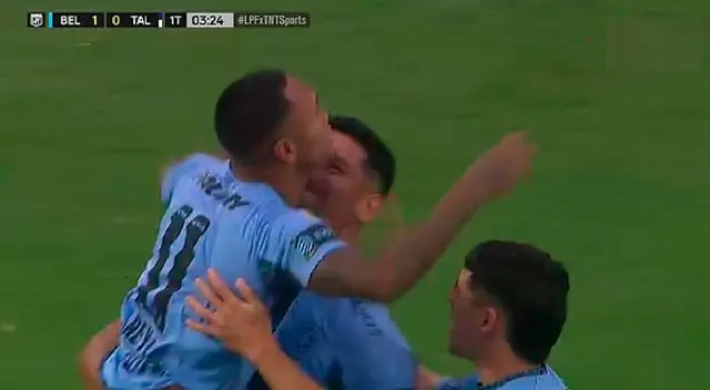 Bryan Reyna anotó golazo con Belgrano Bryan Reyna anotó golazo con Belgrano