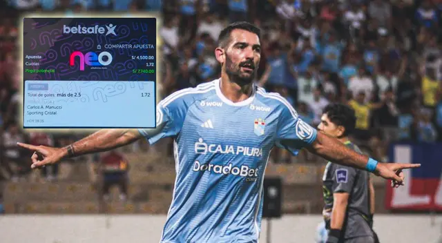 Triplete de Cauteruccio hizo que hincha gane miles de soles en apuesta deportiva. Triplete de Cauteruccio hizo que hincha gane miles de soles en apuesta deportiva.