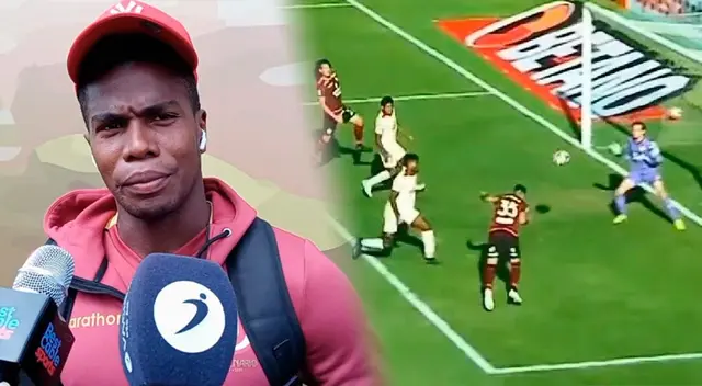 Segundo Portocarrero habló del gol fallado de Diego Dorregaray