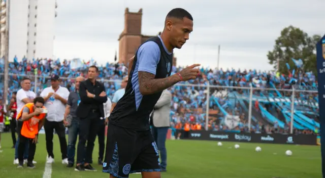 Bryan Reyna ya lleva dos goles en la Copa de la Liga con Belgrano. Bryan Reyna ya lleva dos goles en la Copa de la Liga con Belgrano.
