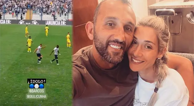 Hernán Barcos recibe elogios en redes sociales por parte de sus fans y esposa.