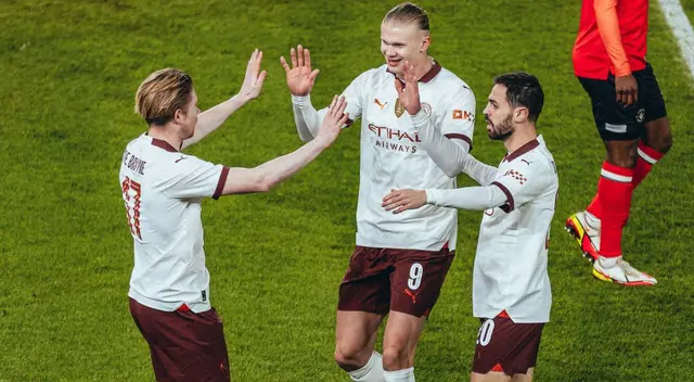 Manchester City goleó 6-2 a Luton Town y avanzó de ronda en la FA Cup.