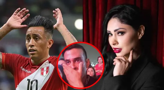 Pamela Franco fue descubierta besando a Cueva en piscina
