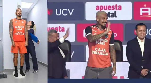 Paolo Guerrero fue presentado como jugador de la UCV el último martes.