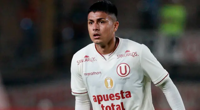 Jairo Concha lleva cinco partidos disputados con Universitario en Liga 1 2024. Aún no registra goles.