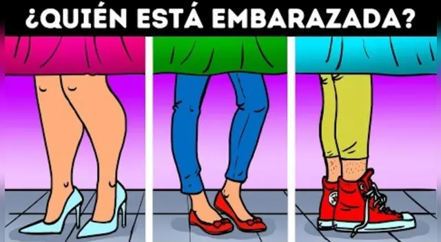 Supera este acertijo y encuentra a la mujer embarazada en 5 segundos. El reto de nivel EXPERTO.