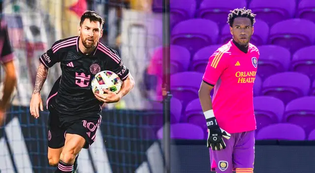 Será la segunda vez que Messi y Gallese se vean las caras en Estados Unidos. Foto: Composición Líbero/Lionel Messi/Orlando City Será la segunda vez que Messi y Gallese se vean las caras en Estados Unidos. Foto: Composición Líbero/Lionel Messi/Orlando City