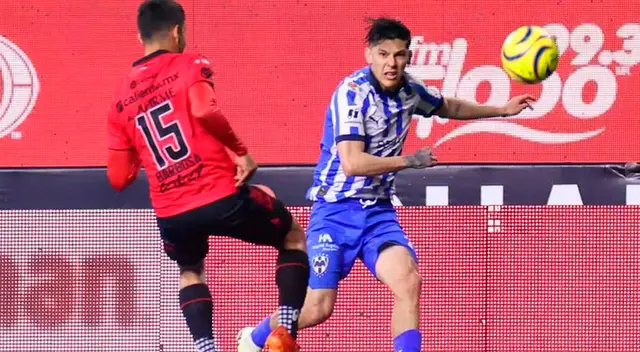 Monterrey igualó de visita ante Tijuana por la Liga MX