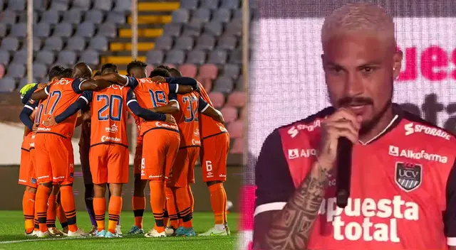 Paolo Guerrero elogió a dos jugadores de César Vallejo Paolo Guerrero elogió a dos jugadores de César Vallejo
