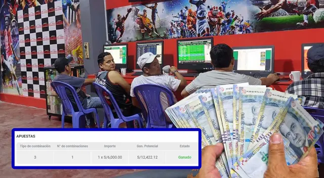 Peruano apostó los 6000 soles que tenía ahorrados y ganó más de 12 mil soles en minutos. Peruano apostó los 6000 soles que tenía ahorrados y ganó más de 12 mil soles en minutos.