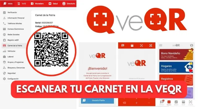 Revisa AQUÍ cómo escanear tu Carnet en la veQR y recibir el último bono de la Patria.