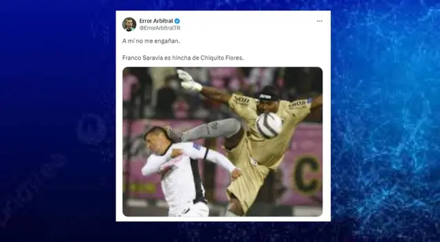 El alma de Chiquito Flores se apoderó de Saravia. Las bromas no se hicieron esperar en redes sociales.