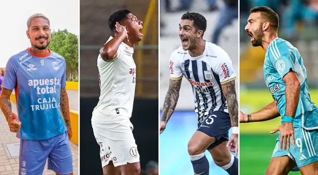 La octava fecha de la Liga 1 2024 se jugará en 5 días. Foto: Composición Líbero/César Vallejo/Universitario/Liga 1/Sporting Cristal
