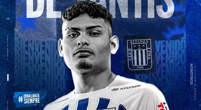 Jeriel De Santis es el nuevo delantero de Alianza Lima.