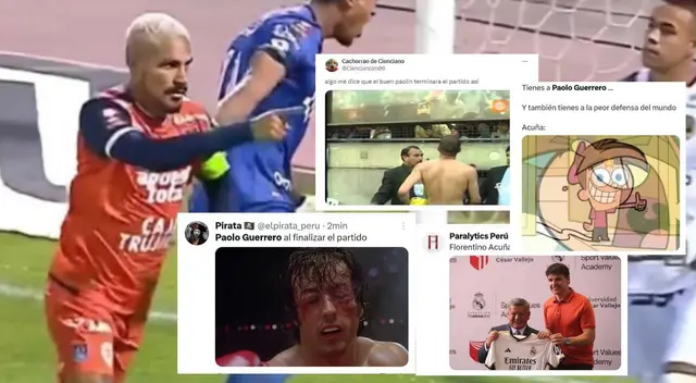 Paolo Guerrero se llevó todos los reflectores en el duelo Vallejo vs Cusco FC.
