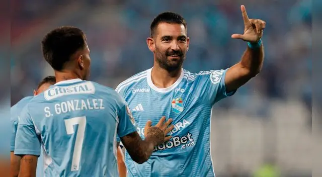 Martín Cauteruccio ha anotado más del 60% de los goles de Sporting Cristal en esta Liga 1 2024. Foto: Luis Jiménez/GLR