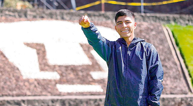 Piero Quispe, volante de Pumas UNAM