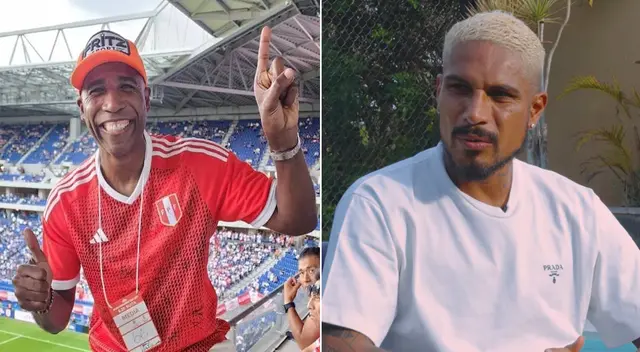 Luis Guadalupe y Paolo Guerrero