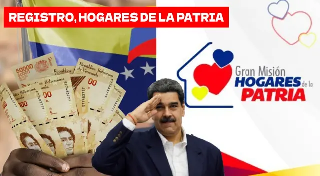 Conoce cómo inscribirte para recibir el Bono Hogares de la Patria en Venezuela.