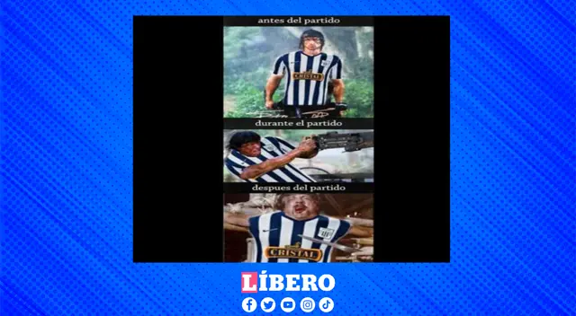 Los hinchas 'rimenses' se burlaron de Alianza por la remontada.