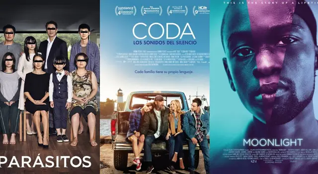 Las películas que han ganado un Oscar en los últimos 10 años