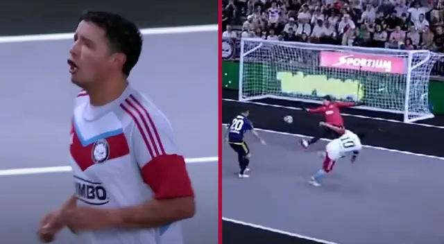 Manco marcó su primer gol con Persas FC en la Kings League Americas.