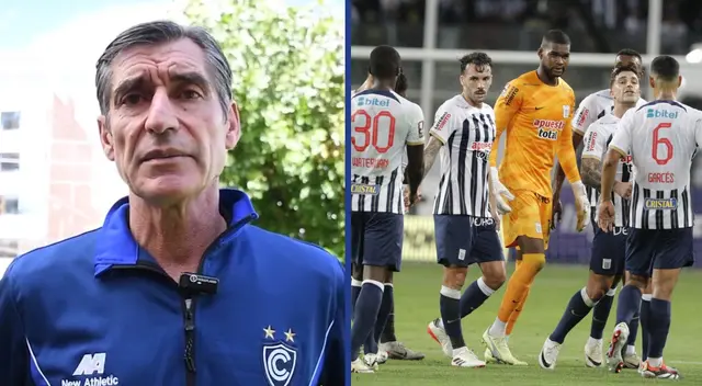 Óscar Ibáñez habló en la previa del partido entre Cienciano y Alianza Lima.
