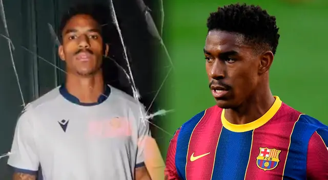 El jugador de 27 años compartió vestuario con Messi en Barcelona. Foto: Composición Líbero/Selección Dominicana de Fútbol/Barcelona