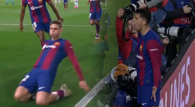 Fermín y Joao Cancelo marcaron su segundo gol en la presente Champions League. Foto: Composición Líbero/ESPN