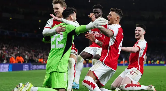 Arsenal venció al Porto por los octavos de final de la Champions League.