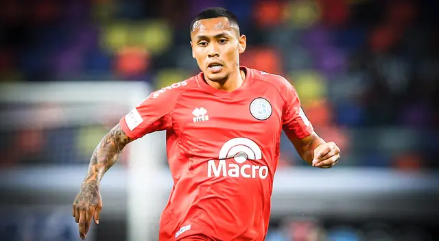 Bryan Reyna fue titular en partido de Central Córdoba vs Belgrano.