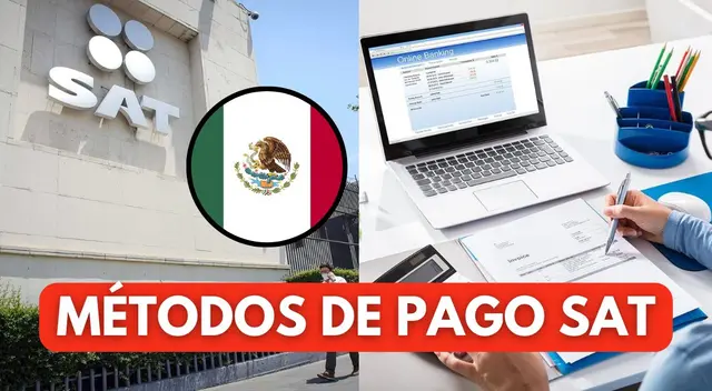 Métodos de pago SAT
