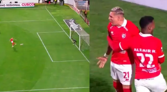 Garcés puso el 1-0 para Cienciano.