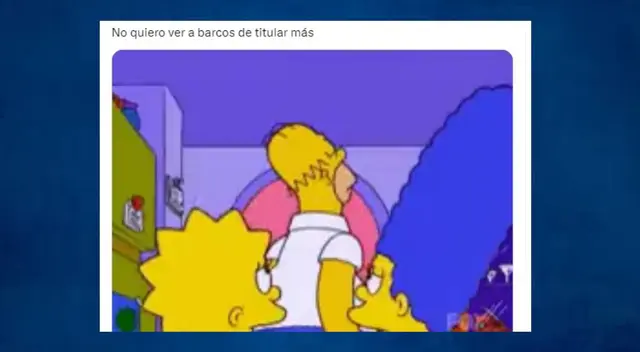 La reacción de Hernán Barcos no fue pasado por alto por los hinchas blanquiazules.