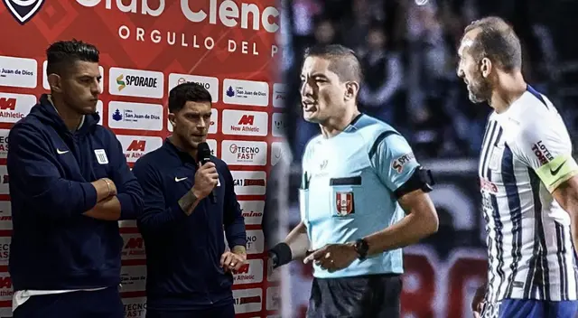 Alianza Lima protestó enérgicamente contra el arbitraje en Cusco