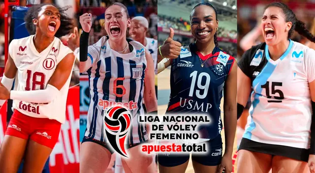 Repasa la tabla de posiciones y programación de la Liga Nacional de Vóley