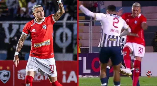 Carlos Garcés cometió una dura falta a Freytes, pero no fue expulsado. Carlos Garcés cometió una dura falta a Freytes, pero no fue expulsado.