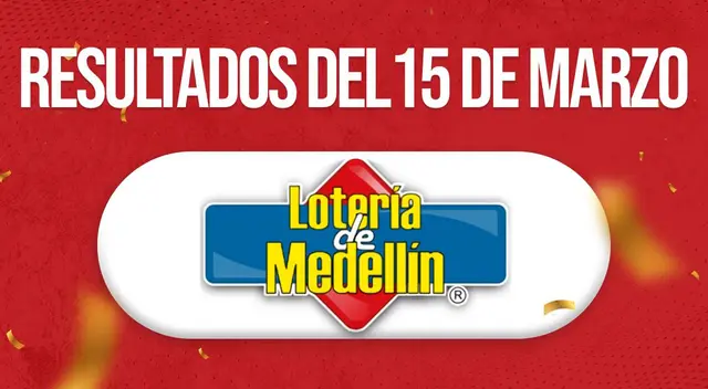 Resultados Lotería de Medellín del viernes 15 de marzo. Resultados Lotería de Medellín del viernes 15 de marzo.