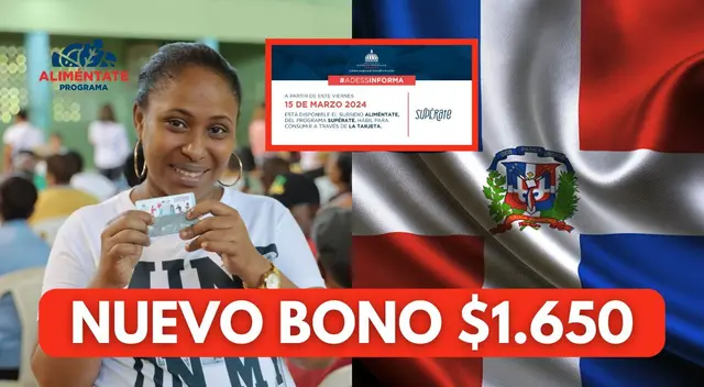 Consulta los detalles del subsidio Aliméntate en República Dominicana.