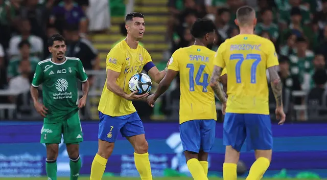 Cristiano Ronaldo anotó gol en victoria de Al Nassr.