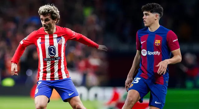 Antoine Griezmann y Pau Cubarsí fueron figuras de sus equipos en la última jornada de Champions League. Foto: Composición Líbero/Atleti/Barcelona Antoine Griezmann y Pau Cubarsí fueron figuras de sus equipos en la última jornada de Champions League. Foto: Composición Líbero/Atleti/Barcelona