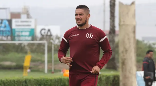 Juan Manuel Vargas en su segunda etapa como jugador de Universitario.