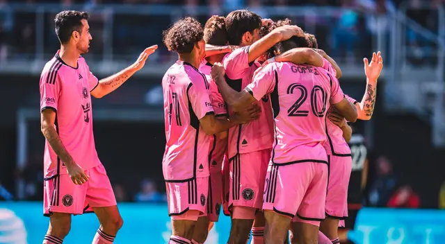 Inter Miami vs. DC United por la Conferencia Este de la MLS.