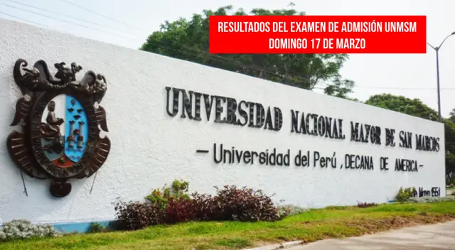 Resultados del examen de admisión San Marcos 2024 Resultados del examen de admisión San Marcos 2024