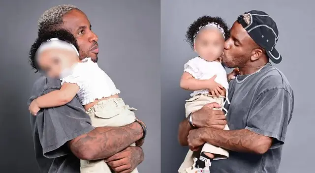 Farfán presentó a Luana, su hija de 1 año y dos meses.