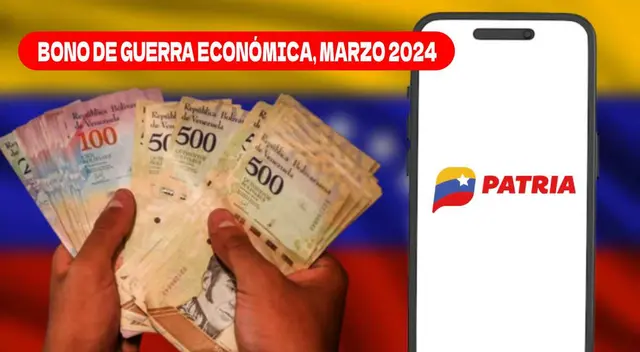 El Bono de Guerra Económica, marzo 2024 tendrá un nuevo monto este mes.