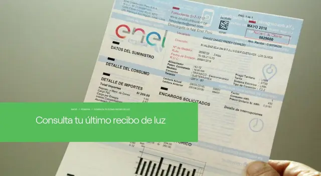 Revisa AQUÍ cómo consultar tu recibo en Enel ONLINE