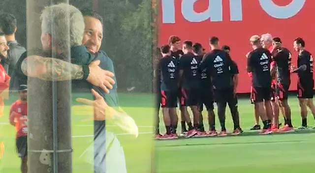 Lapadula llegó a Perú antes de lo previsto y se unió a los trabajos en Videna.